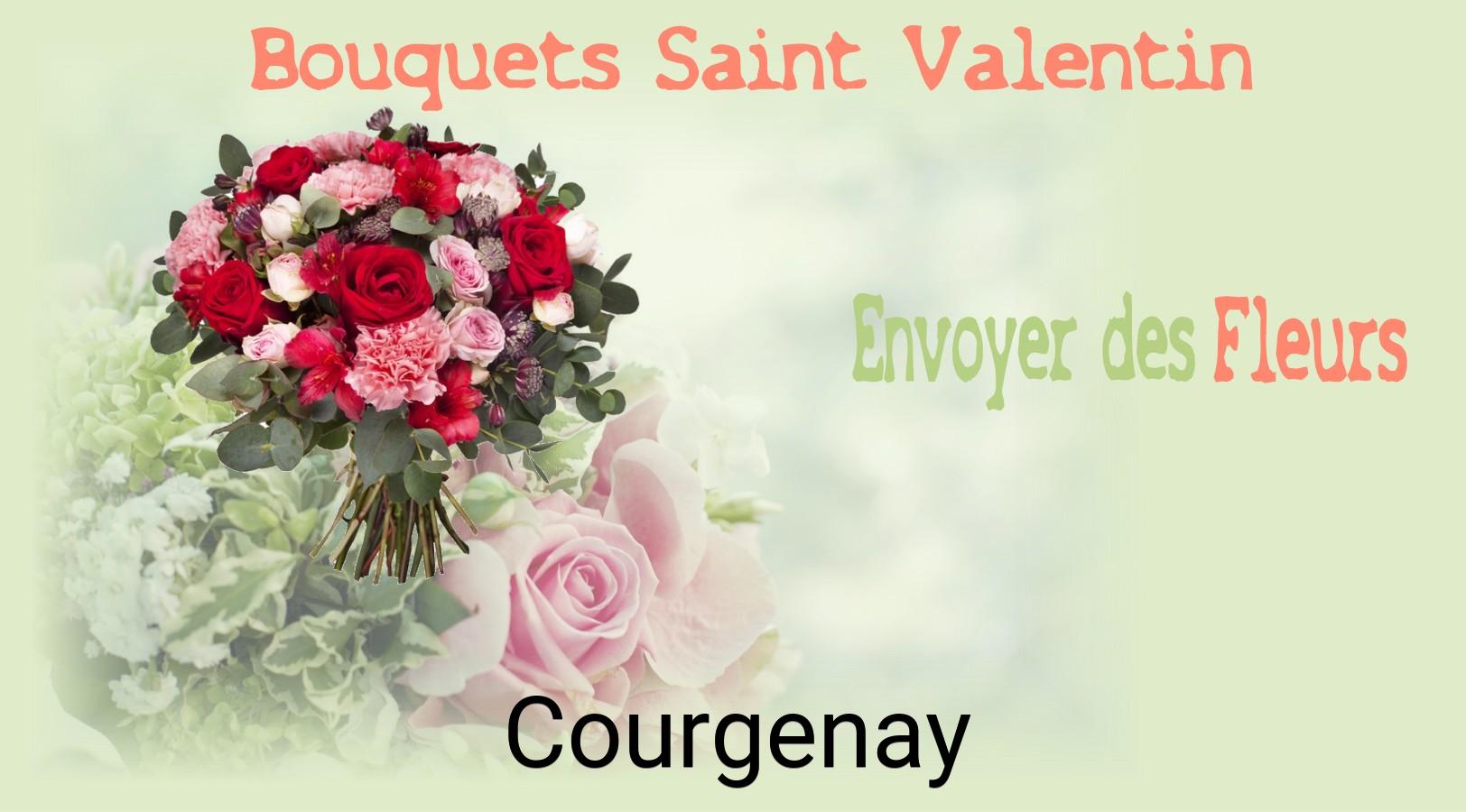 Roses de Saint-Valentin livrées à Courgenay